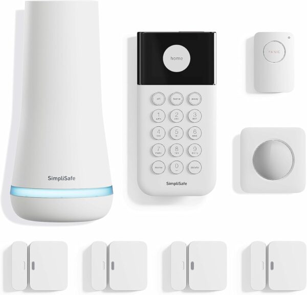 SimpliSafe 8 Piece Wireless Home Security System - Optional ... SimpliSafe 8 Piece Wireless Home Security System - Optional ...