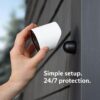 61cHmrg8hL._AC_SL1500_.jpg SimpliSafe 7 Piece Wireless Outdoor Camera Home Security Sys...