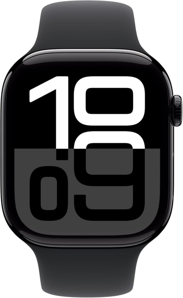 Apple Watch Series 10 [GPS 46mm case] Smartwatch with Jet Bl...
