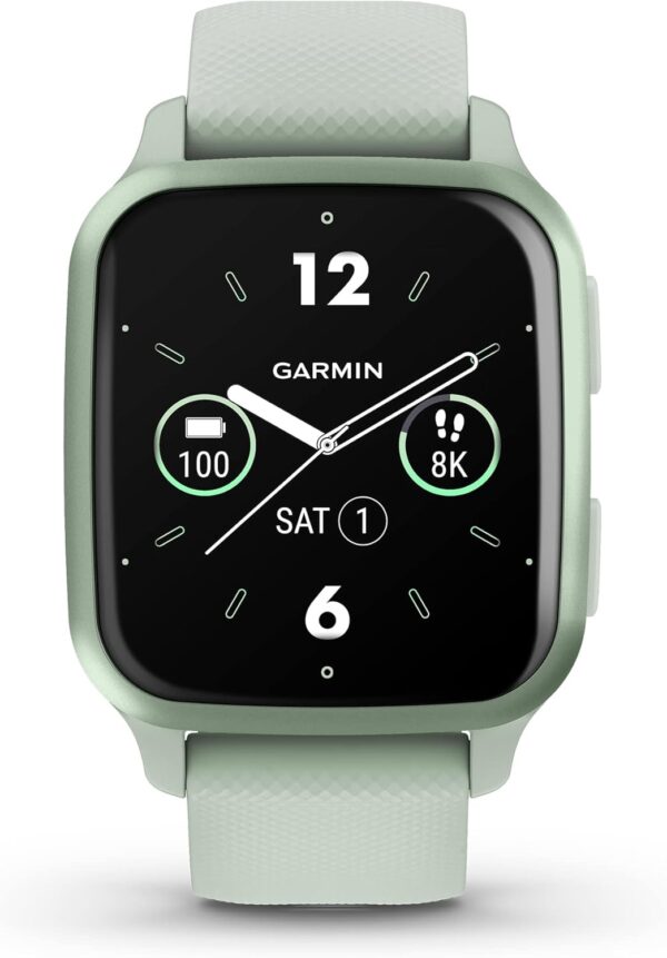 Garmin Venu® Sq 2 GPS Smartwatch, All-Day Health Monitoring,...