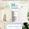 61dZr7T17CL._AC_SL1500_.jpg GoveeLife Mini Air Purifier for Bedroom, HEPA Smart Filter A...