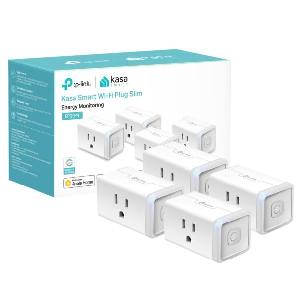 Kasa Smart Plug Mini 15A, Apple HomeKit Supported, Smart Out... Kasa Smart Plug Mini 15A, Apple HomeKit Supported, Smart Out...