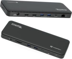 Plugable Thunderbolt 4 Dock with 100W Charging, Thunderbolt ... Plugable Thunderbolt 4 Dock with 100W Charging, Thunderbolt ...