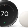 Google Nest Learning Thermostat (4th Gen, 2024) with Nest Te...