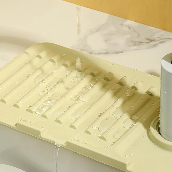 61gTEJPaKAL._AC_SL1500_.jpg Faucet Mat for Kitchen Sink - 2024 Upgraded Premium Silicone...