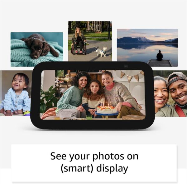 61gjkEnX3vL._AC_SL1000_.jpg Amazon Echo Show 5 (newest model), Smart display with 2x the...