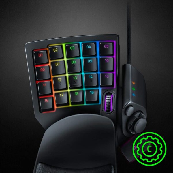 61mGVyqrcDL._AC_SL1024_.jpg Razer Tartarus V2 Gaming Keypad: Mecha Membrane Key Switches...