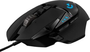 Logitech G502 HERO High Performance Wired Gaming Mouse, HERO... Logitech G502 HERO High Performance Wired Gaming Mouse, HERO...