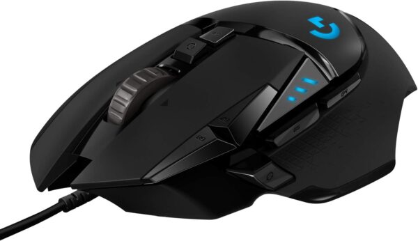 Logitech G502 HERO High Performance Wired Gaming Mouse, HERO... Logitech G502 HERO High Performance Wired Gaming Mouse, HERO...