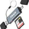 Vanja SD Card Reader, USB C/USB 3.0 Micro SD Card Adapter, M...