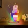 Candle Warmer Lamp with 8 Colors LED Changing,with Timer Dim... Candle Warmer Lamp with 8 Colors LED Changing,with Timer Dim...