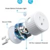 61pCaDMWc-L._SL1500_.jpg Govee Smart Plug, WiFi Plugs Work with Alexa & Google Assist...