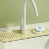 61py68e28EL._AC_SL1500_.jpg Faucet Mat for Kitchen Sink - 2024 Upgraded Premium Silicone...