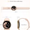 61sPd0QPJ2L._AC_SL1500_.jpg AGPTEK Smart Watch for Women, 5ATM Waterproof Smartwatch for...