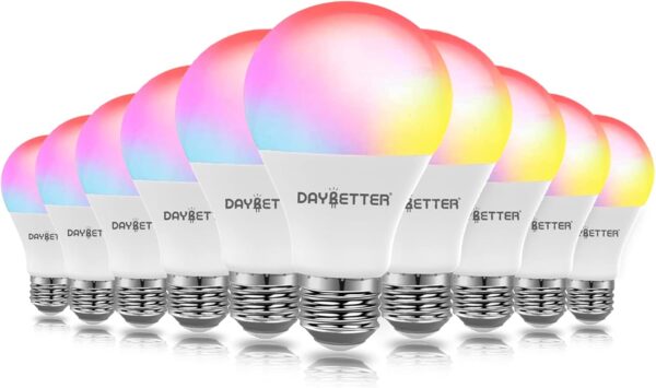DAYBETTER Smart Light Bulbs, Alexa Light Bulb, WiFi Light Bu...
