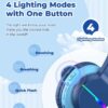 61xu7NgWE1L._AC_SL1500_.jpg iClever BTH12 Kids Bluetooth Headphones,Colorful LED Lights ...