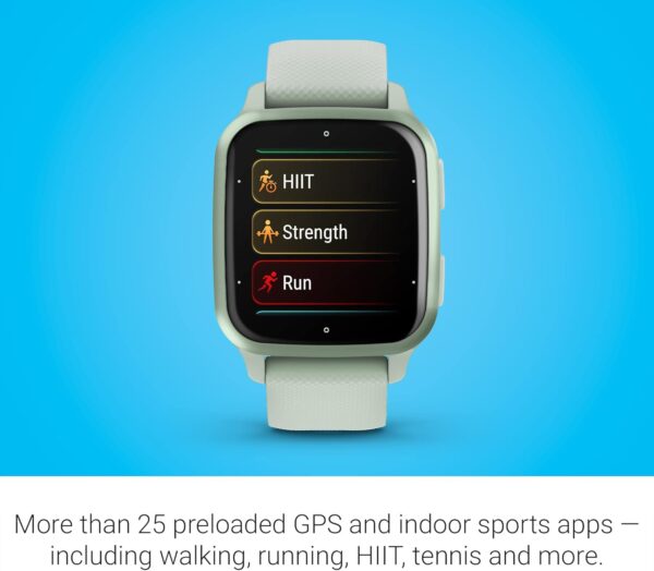 Garmin Venu® Sq 2 GPS Smartwatch, All-Day Health Monitoring,...