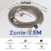 713a7BfzbL._SL1500_.jpg Linsoul Tripowin Zonie IEM Cable, 16 Core Silver Plated Earp...