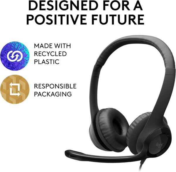 71WIpR7DaL._AC_SL1500_.jpg Logitech H390 Wired Headset for PC/Laptop, Stereo Headphones...