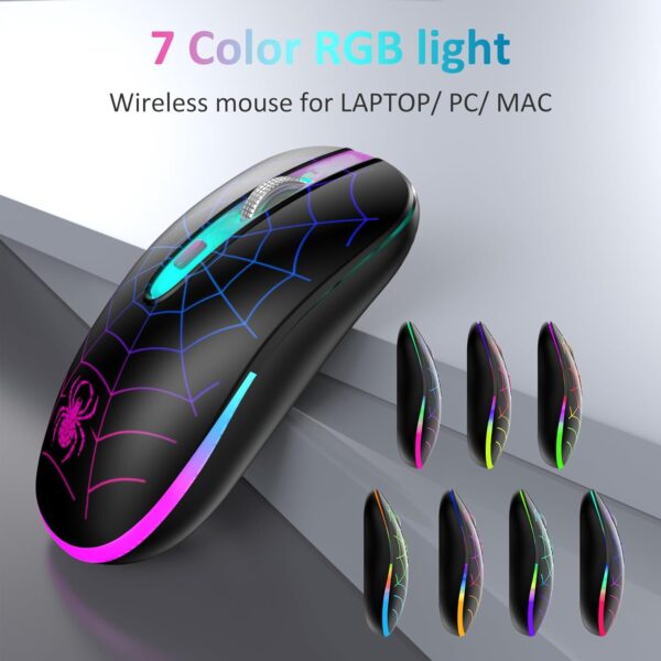71-UzKUNW3L._AC_SL1500_.jpg TaIYanG Wireless Mouse, 2.4G Portable Optical Quiet Cute Mou...