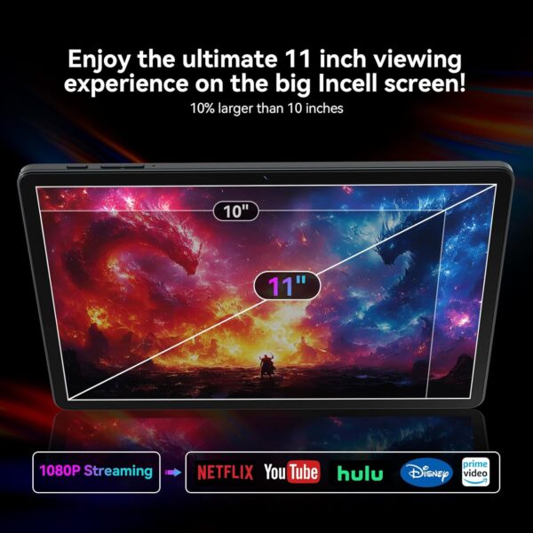 71-Zb01LD3L._AC_SL1500_.jpg 2025 Release 11 inch Tablet, Android 14 Tablets with Keyboar...