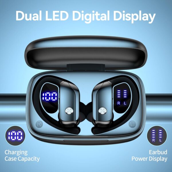 710Oqmuv5rL._AC_SL1500_.jpg bmani Wireless Earbuds Bluetooth Headphones 48hrs Play Back ...