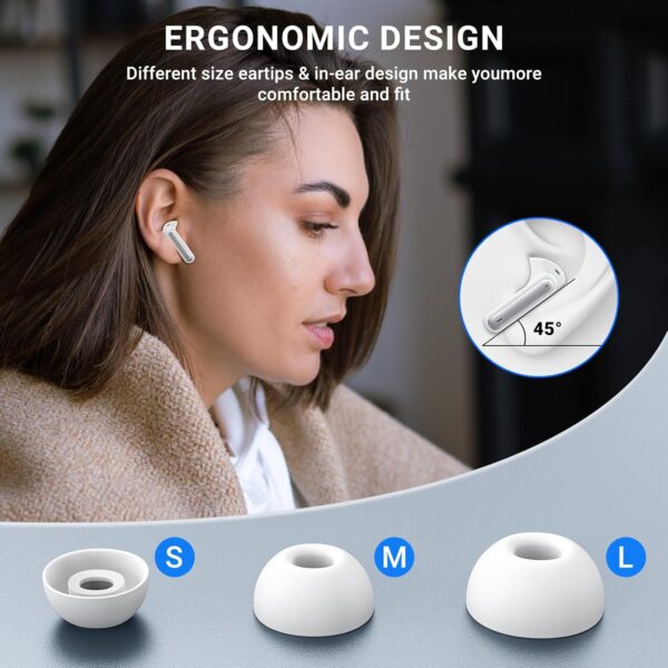 711itUWKjPL._AC_SL1500_.jpg Wireless Earbuds, 2024 Wireless Headphones HiFi Stereo Earph...