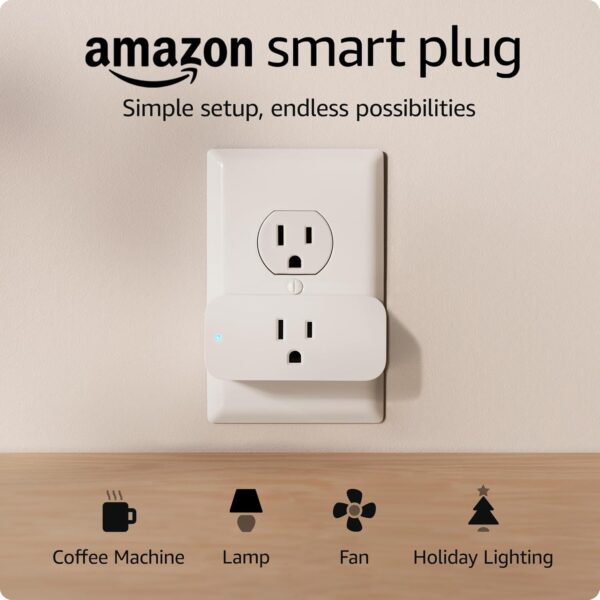 Amazon Smart Plug | Works with Alexa | Simple setup, Amazon Smart Plug | Works with Alexa | Simple setup, endless...