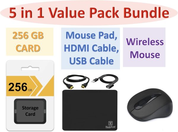 7126ICget4L._AC_SL1500_.jpg HP New 14" HD Ultral Light Thin Laptop, Quad-Core Intel Cele...