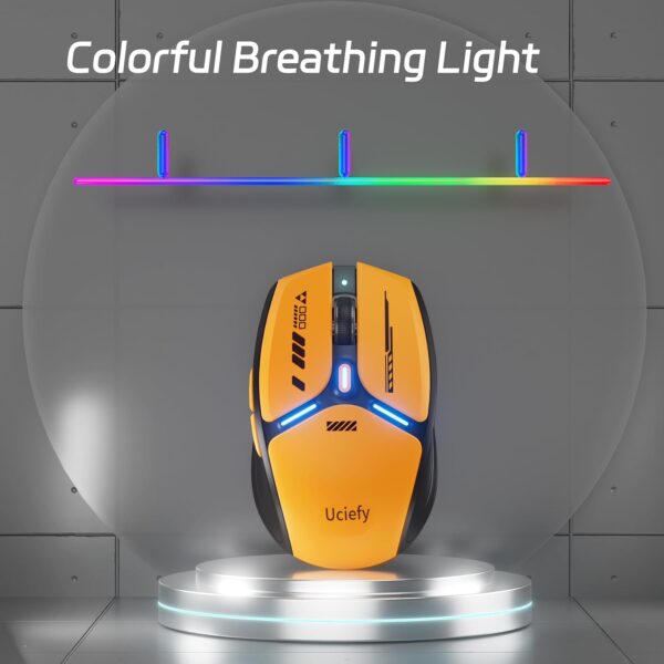 713OwSfLsuL._AC_SL1500_.jpg Uciefy V19 Wireless Mouse, 2.4GHz Rechargeable Mouse LED wit...