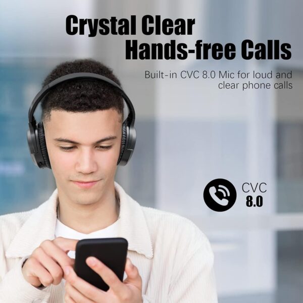 714fZ5MsEjS._AC_SL1500_.jpg Active Noise Cancelling Headphones, 100H Playtime Headphones...