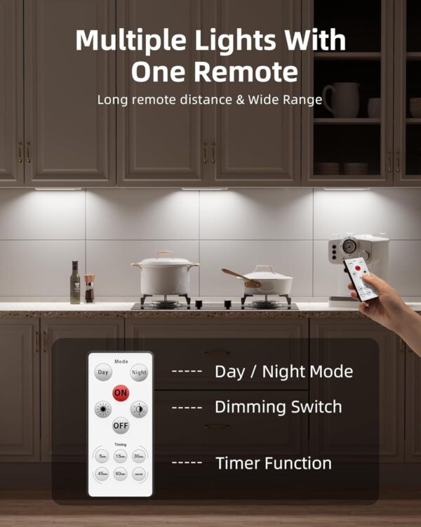 715JivrlD7L._AC_SL1500_.jpg EZVALO Under Cabinet Lights, LED Closet Lights Wireless USB ...