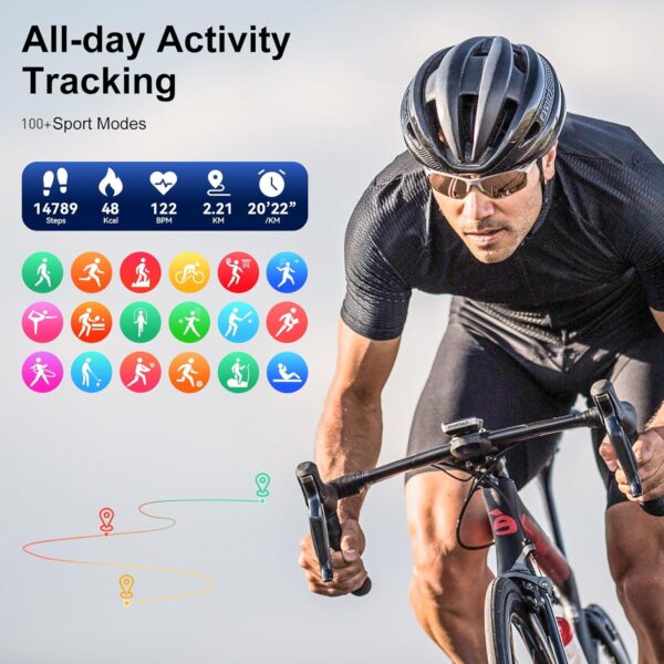 715xx0j8tqL._AC_SL1500_.jpg Curve Military Smart Watch for Men(Answer/Make Call), 2.01" ...