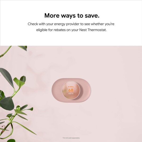 Google Nest Thermostat - Smart Thermostat for Home - Program...