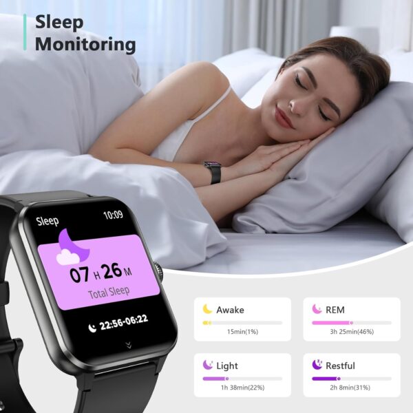 718vA1xJoVL._AC_SL1500_.jpg Blackview 2025 Smart Watch (Answer/Make Calls), Fitness Watc...