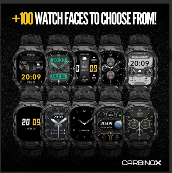 71DZtCf4eVL._AC_SL1500_.jpg CARBINOX Vortex Smartwatch (Answer/Make Calls), Military-Gra...