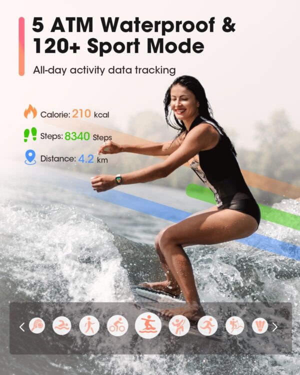 Smart Watches for Women Men with Call: Fitness Trackers with...