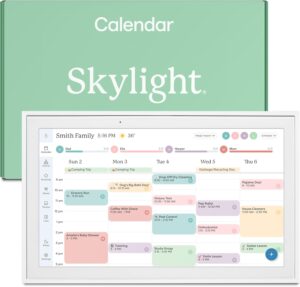 Skylight Calendar: 15-inch Digital Calendar & Chore Chart, S...