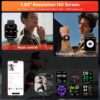 Smart Watch with Alexa Built-in‌, 1.83'' Touchscreen with Ca...