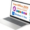 71JVwts0PL._AC_SL1500_.jpg HP 15.6" Business Laptop, Free Microsoft Office 2024 Lifetim...