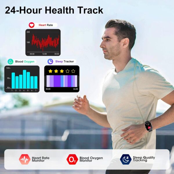 71JCE6vpZ6L._AC_SL1500_.jpg Curve Military Smart Watch for Men(Answer/Make Call), 2.01" ...