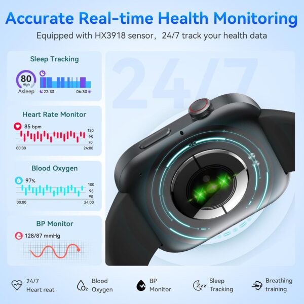 71L4A5MawL._AC_SL1500_.jpg aeac Smart Watch for Men Women iPhone & Android,1.99" AMOLED...