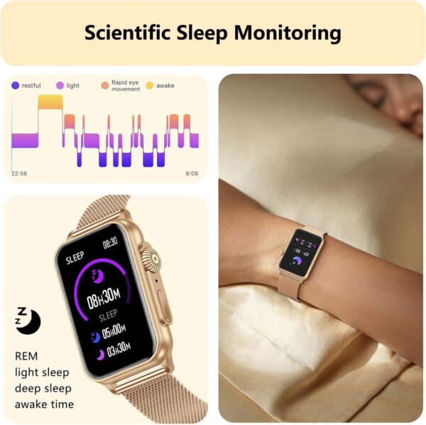 71NsCGUvjlL._AC_SL1500_.jpg FITVII Nexa Fitness Tracker Answer/Make Calls, Smart Watch w...