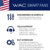 71OMDJ27wzL._AC_SL1500_.jpg WAC Smart Fans Swirl Indoor and Outdoor 3-Blade Smart Home C...