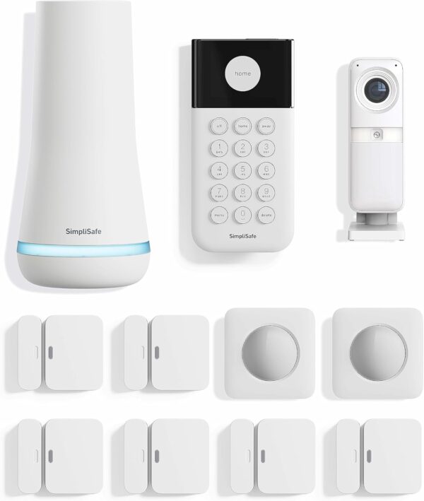 SimpliSafe 11 Piece Wireless Home Security System Gen 3 with... SimpliSafe 11 Piece Wireless Home Security System Gen 3 with...