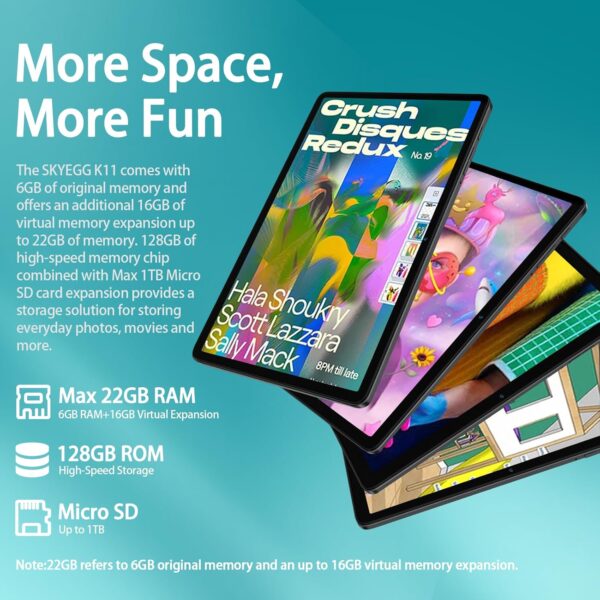 71Q3h4rMRyL._AC_SL1500_.jpg 2025 Android 14 Tablet 10 inch Octa-Core Tablets with 22GB R...