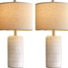 71QCTVUybrL._AC_SL1500_.jpg PoKat 23 Modern Ceramic Table Lamp Set of 2 for Living Room...