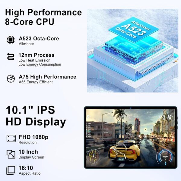 71RtTSZ7XiL._AC_SL1500_.jpg 2025 Tablet Android 14 Tablets with 128GB ROM+18GB RAM, 1TB ...