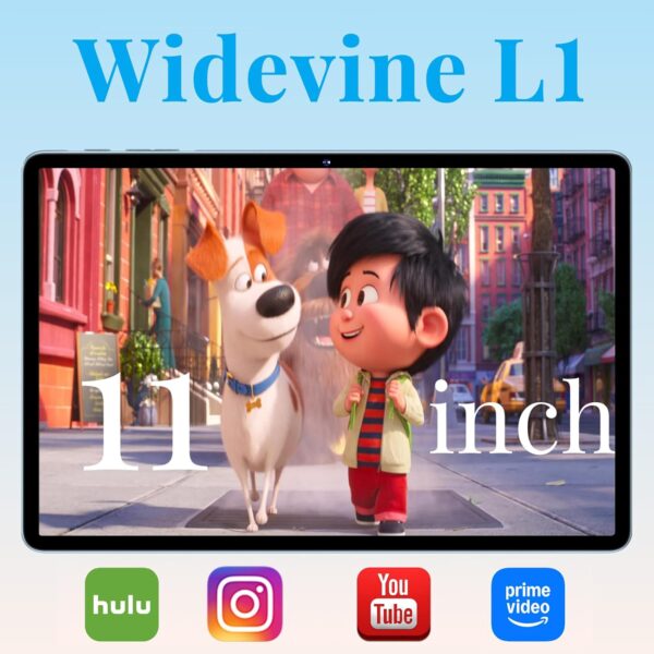 71Ry5d7RKtL._AC_SL1500_.jpg Tablet 11 inch, 2025 Android 14 Tablet with 24GB RAM 256GB R...