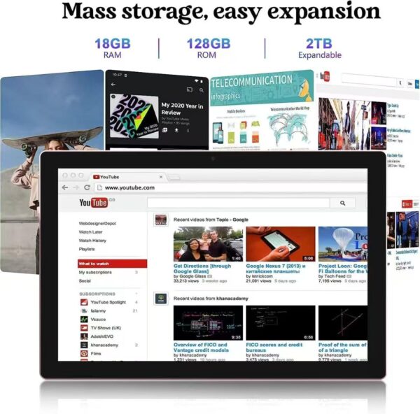 71S53x6AFL._AC_SL1298_.jpg Android 15 Tablet 10 Inch, 18GB RAM+128GB ROM/2TB Expandable...